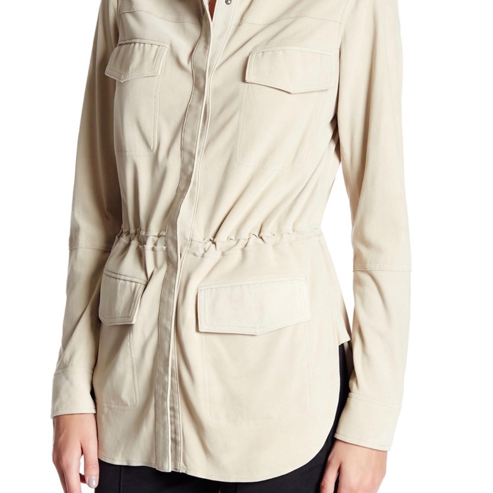 Vince Suede Nubuck Safari Shirt/Jacket NWT, Small